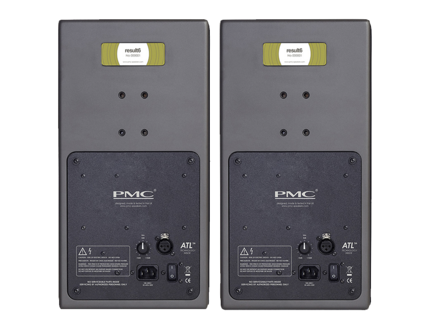 PMC result6 6.5-inch Active Studio Monitors(Pair)