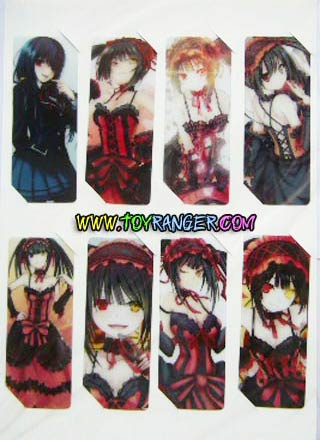 ที่คั่นหนังสือพลาาสติก Date A Live 1