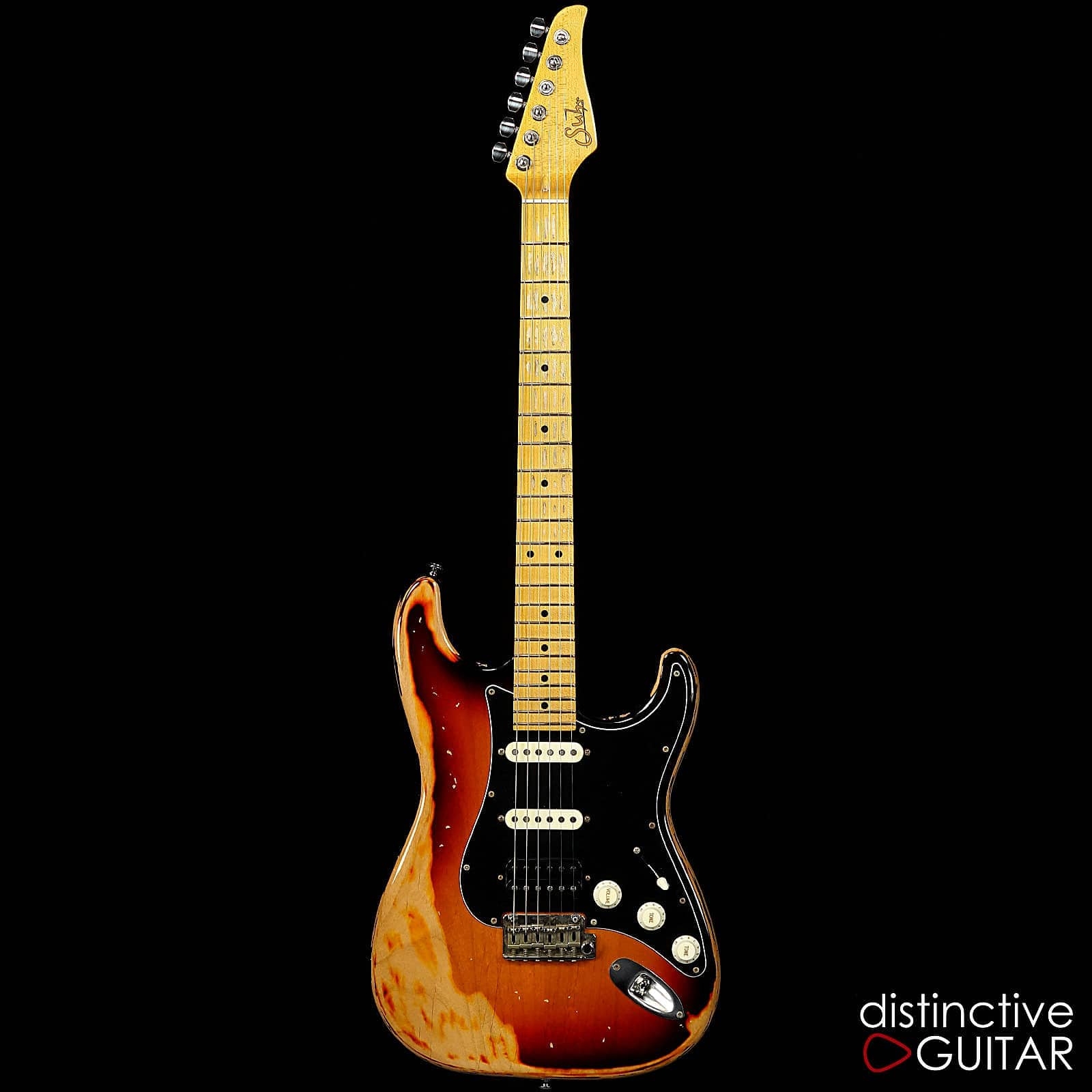Suhr Classic Antique Extra Heavy Relic 3 Tone Sunburst