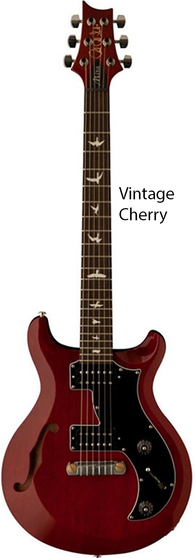 PRS S2 Mira Semi-Hollow with Bird Inlays