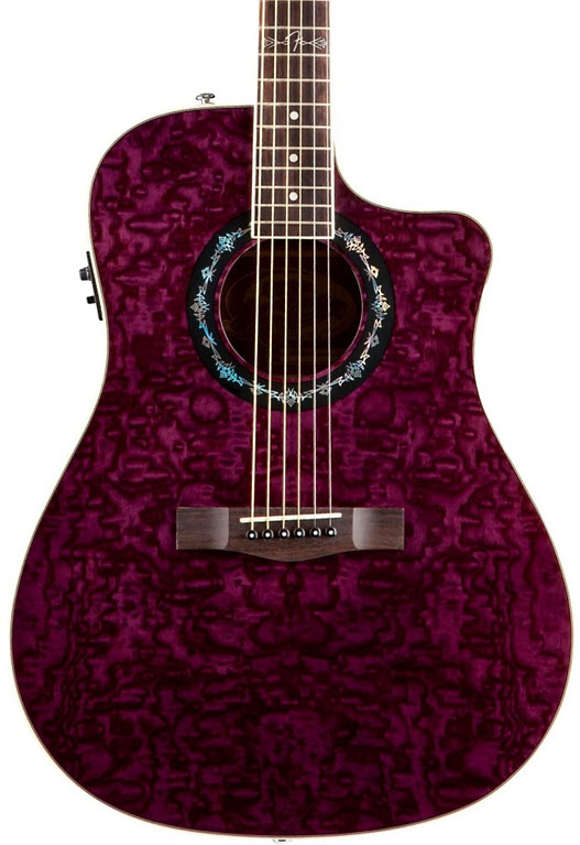 Fender T-Bucket 300 CE Cutaway Acoustic-Electric Dreadnought Guitar