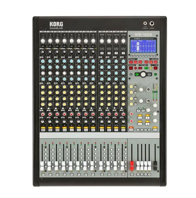KORG MW1608 16-CHANNEL 8-BUS HYBRID MIXER