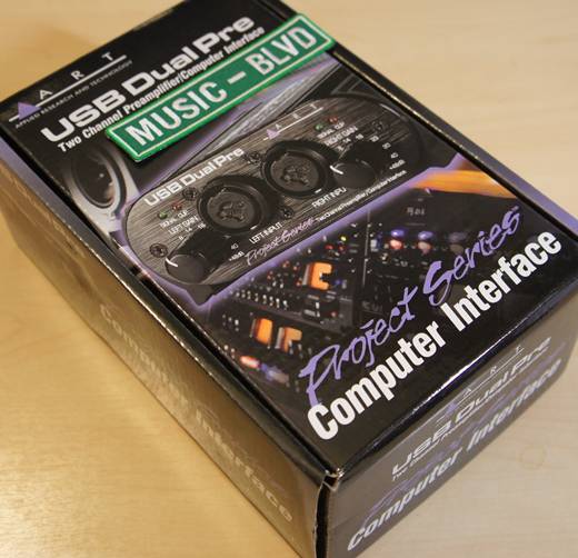 ART USB DUAL PRE 2CH PREAMP W/USB