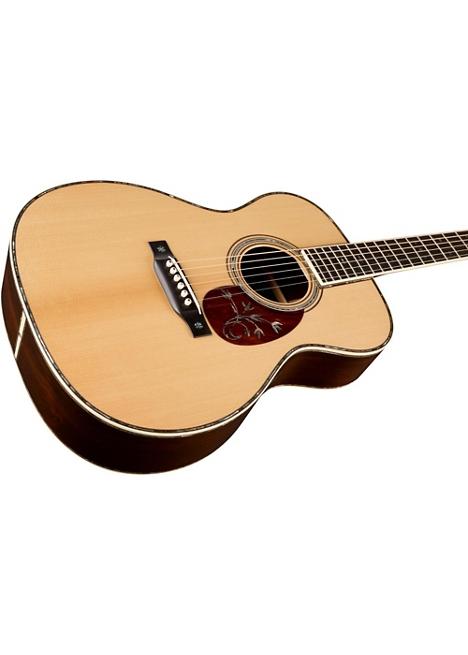 Martin OM-45 De Luxe Authentic 1930VTS Acoustic Guitar - Natural