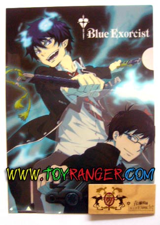 แฟ้ม Ao no Exorcist 3 แบบเสียบล็อค (แท้)