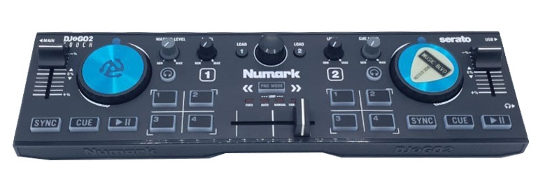 Numark DJ2GO2 Touch Pocket DJ Controller for Serato