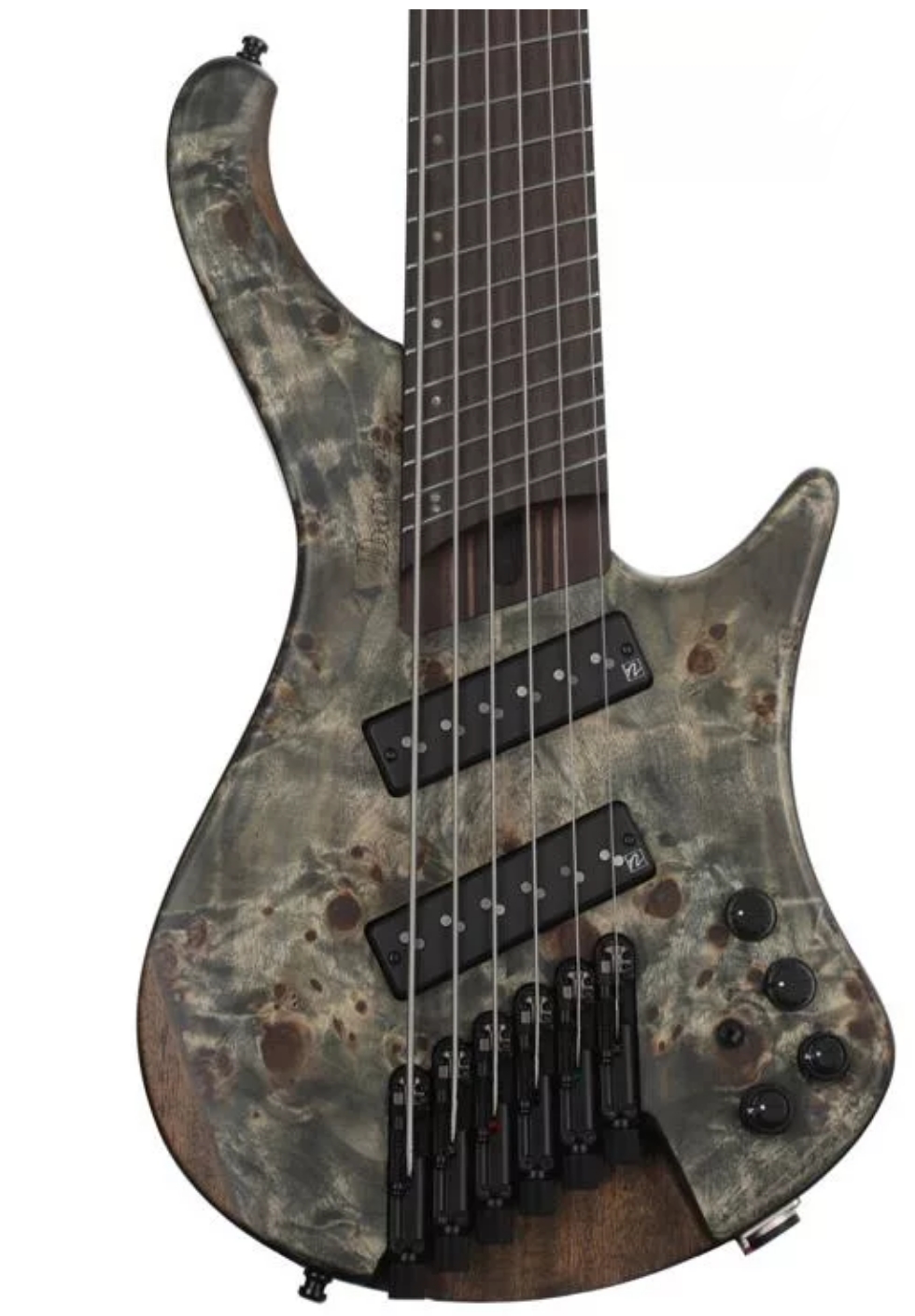 Ibanez Bass Workshop EHB1506MS Bass Guitar - Black Ice Flat