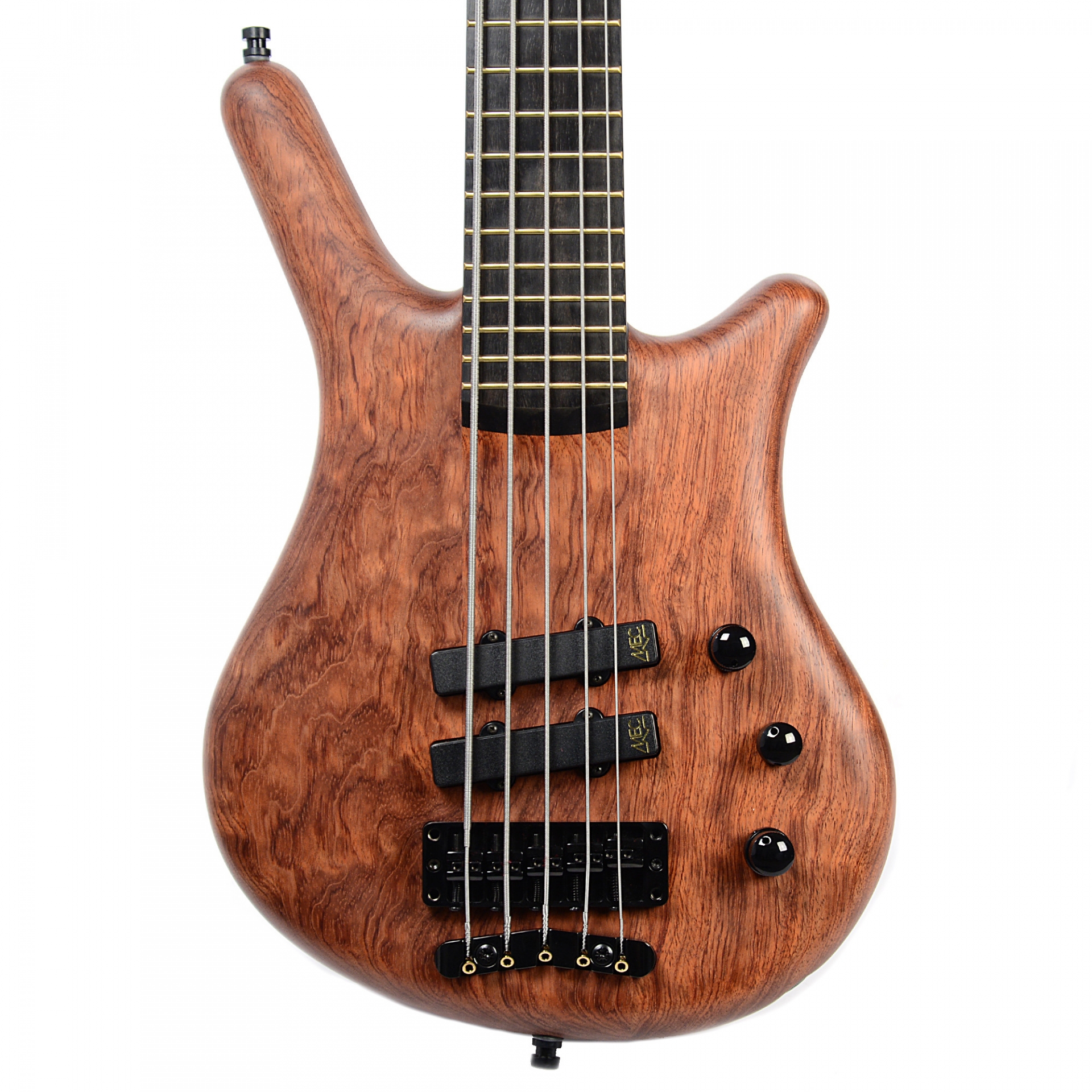 Warwick Custom Shop Thumb NT 5-String Bubinga Pommele Natural Oil No.D16182516