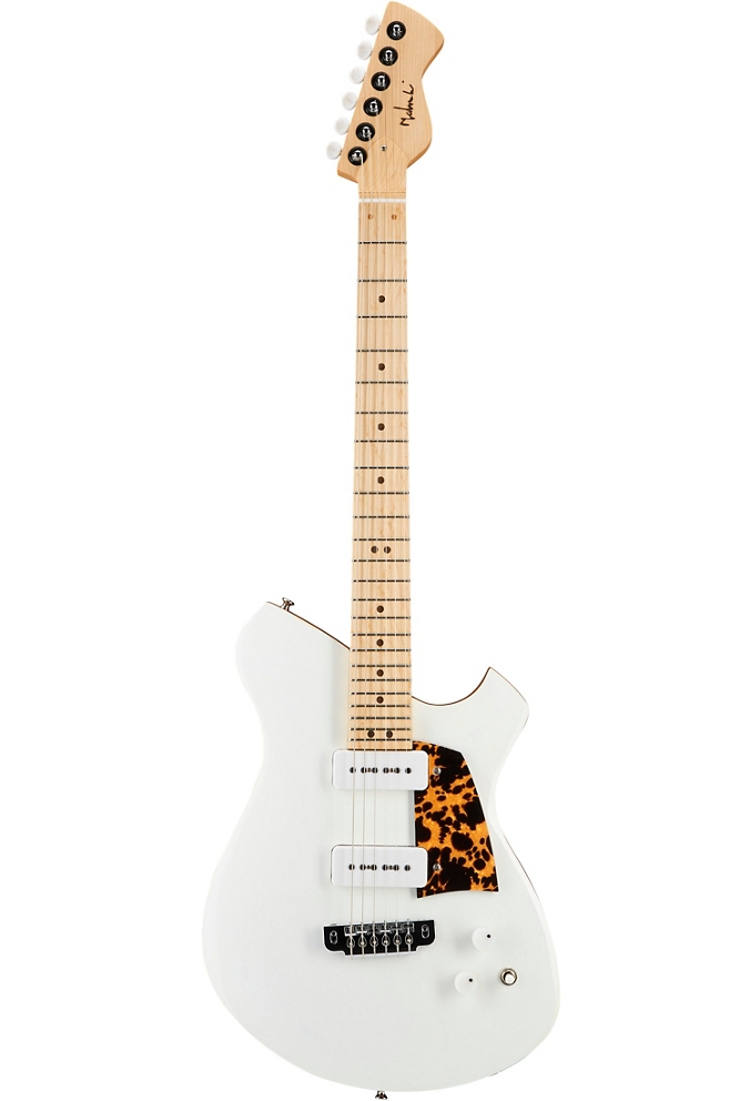 Malinoski HiTop P90 Electric Guitar - White