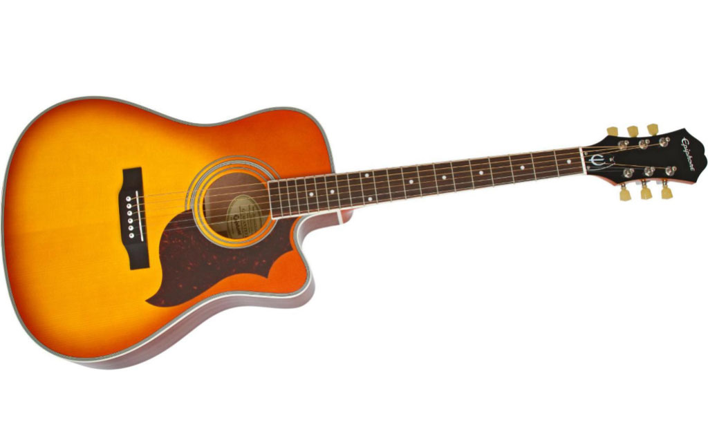 Epiphone FT-350SCE Acoustic-Electric Guitar with Min-Etune