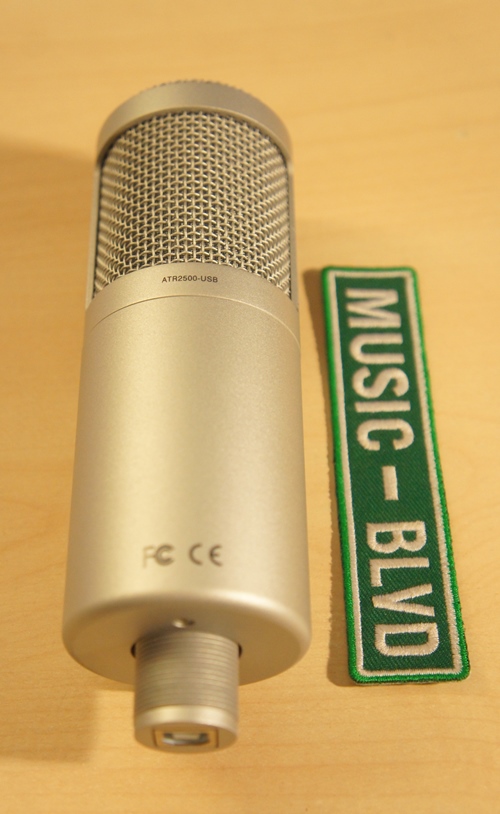 Audio-Technica ATR2500-USB Side-Address USB Microphone w/ Headphone Monitor