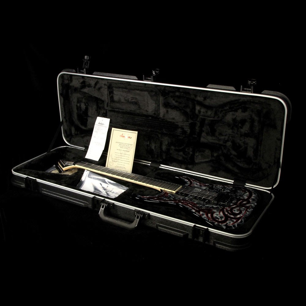 Jackson Custom Shop SL2H FR Soloist Electric Guitar - Mike Learn Graphic