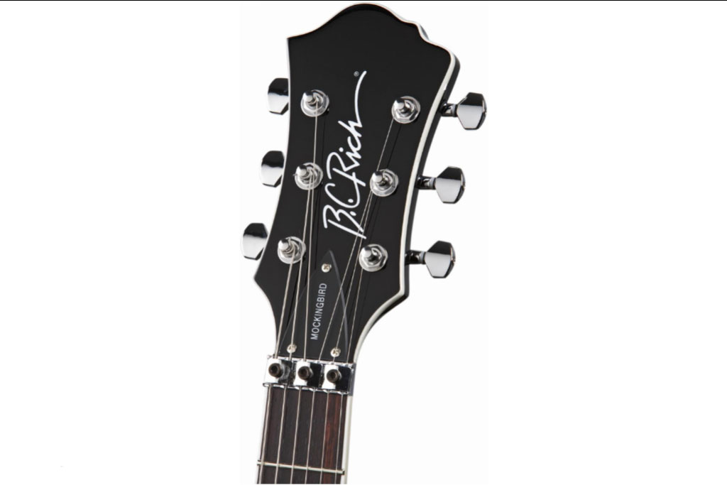 B.C. Rich Pro X Custom Mockingbird Electric Guitar Black Metalflake