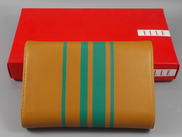 กระเป๋าสตางค์ ELLE มัสตราด ใหม่ แท้