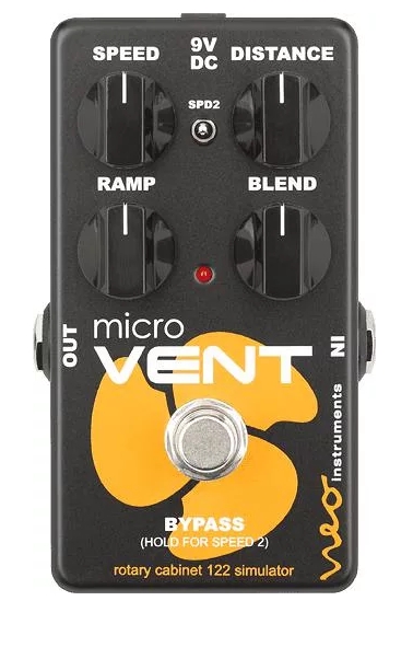 Neo Instruments micro Vent 122 Rotary Speaker Simulator Pedal