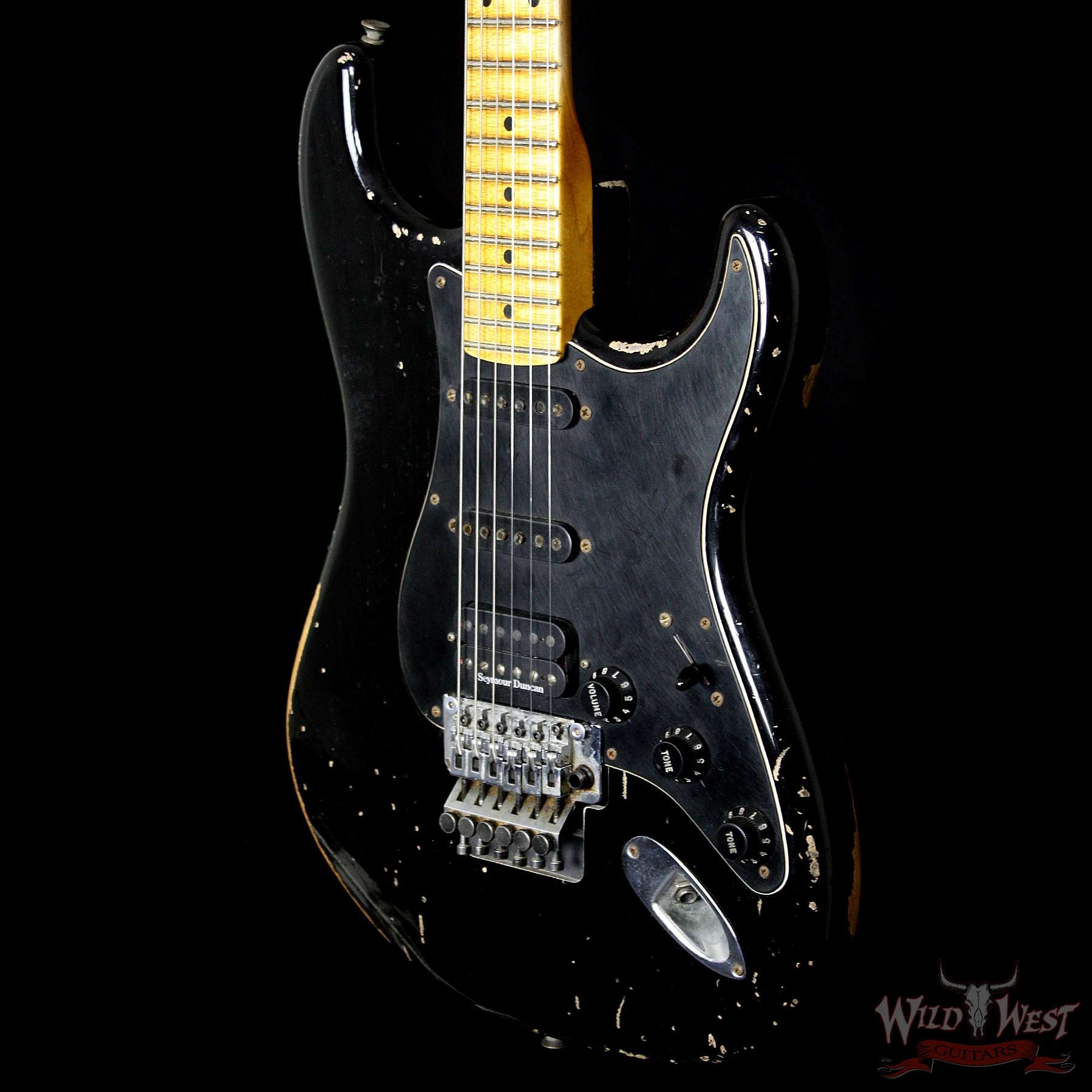 Fender Custom Shop Masterbuilt Relic 1957 Stratocaster Black w/ Floyd by John Cruz