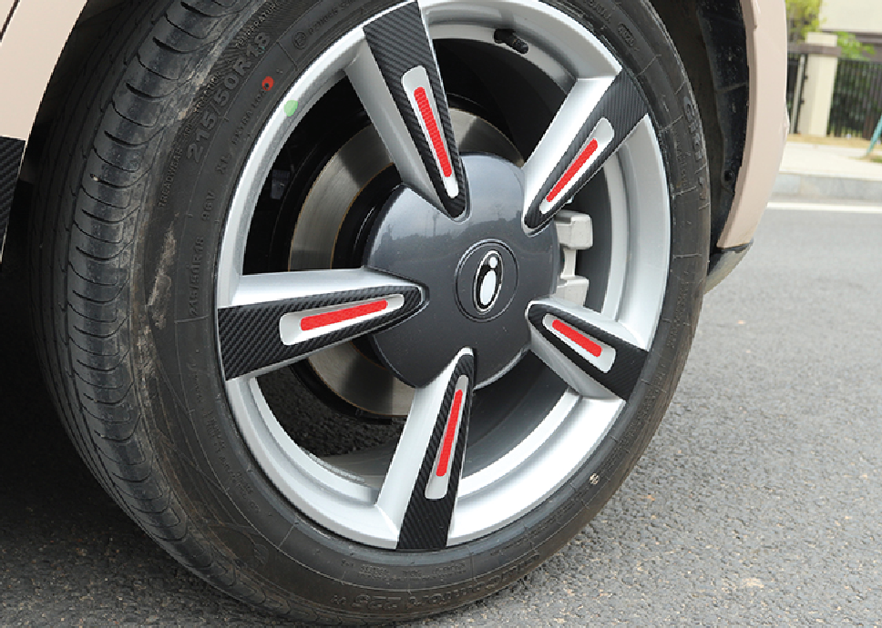 สติกเกอร์แต่งล้อ ได้ทั้ง 4 ล้อ รถยนต์ไฟฟ้า ORA Good Cat