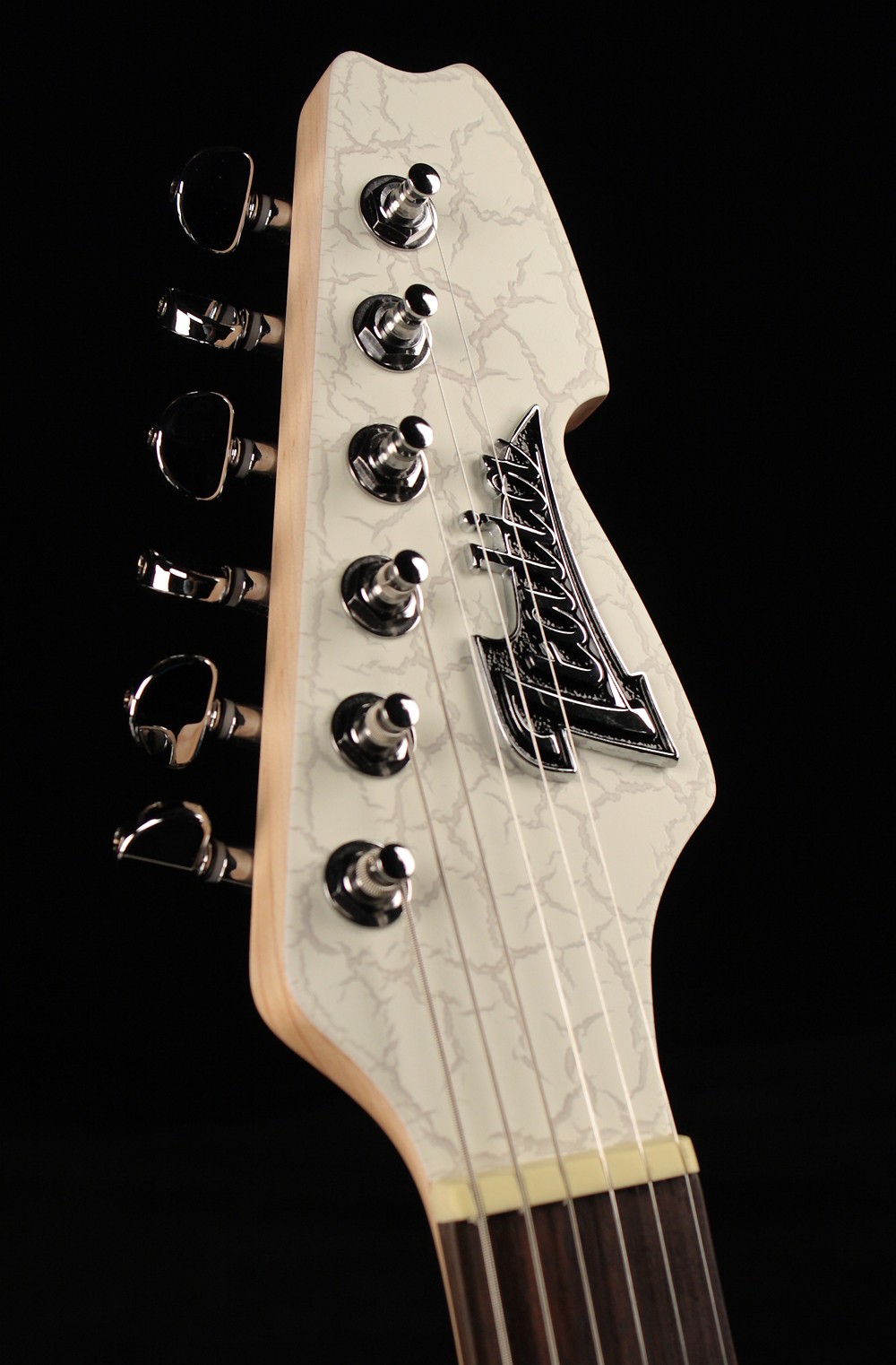 Italia Modena Sitar - Crackle White