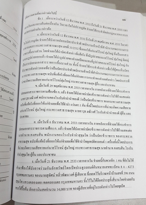 ชุดหนังสือ รวมคำฟ้องคดีอาญา 3 เล่ม