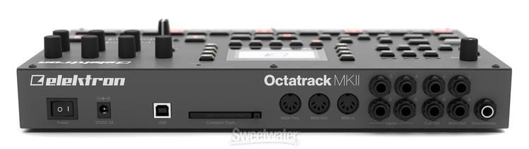Elektron Octatrack MKII 8-track Performance Sampler (Gray, Black)