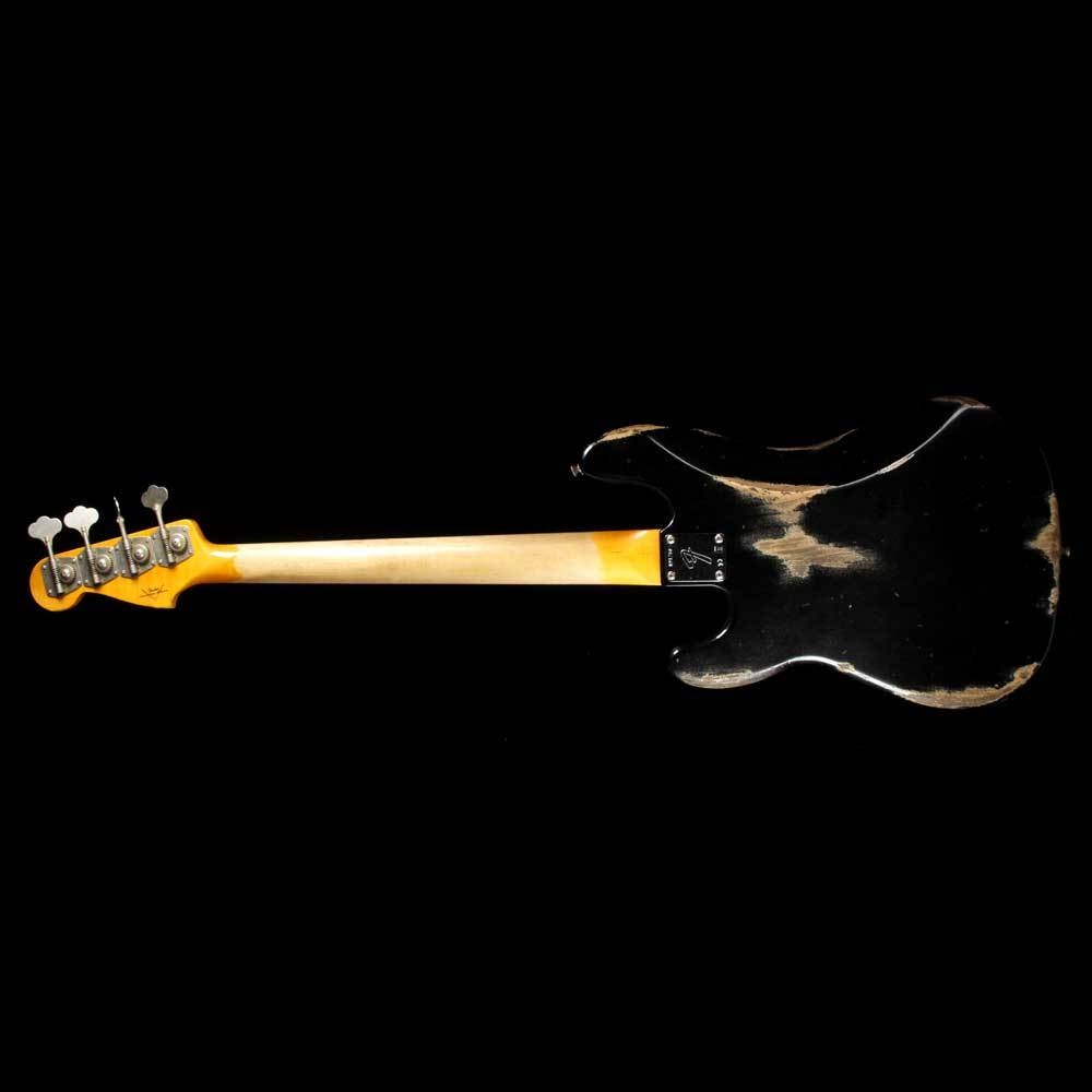 Fender Custom Shop 70s Precision Bass Black Heavy Relic