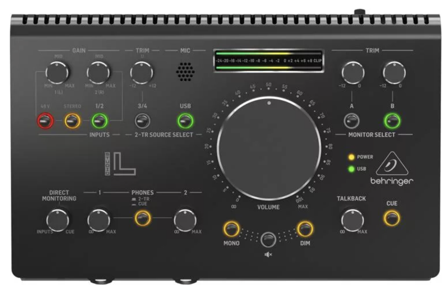 Behringer Studio L High-end Studio Control with VCA Control and USB Audio Interface