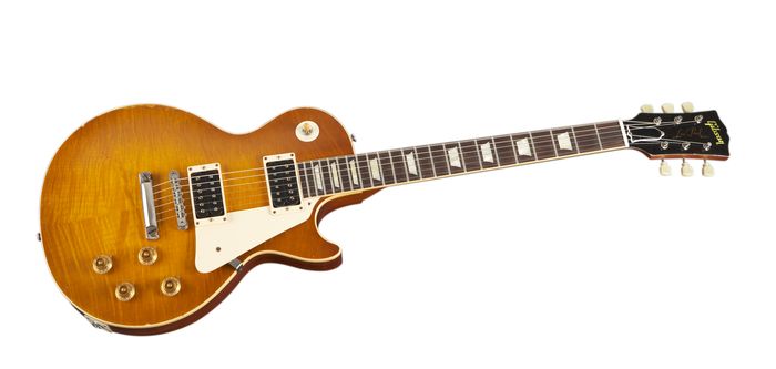Gibson Custom Les Paul Reissue 1959 Murphy Electric Guitar Aged Sunburst with Brown Back