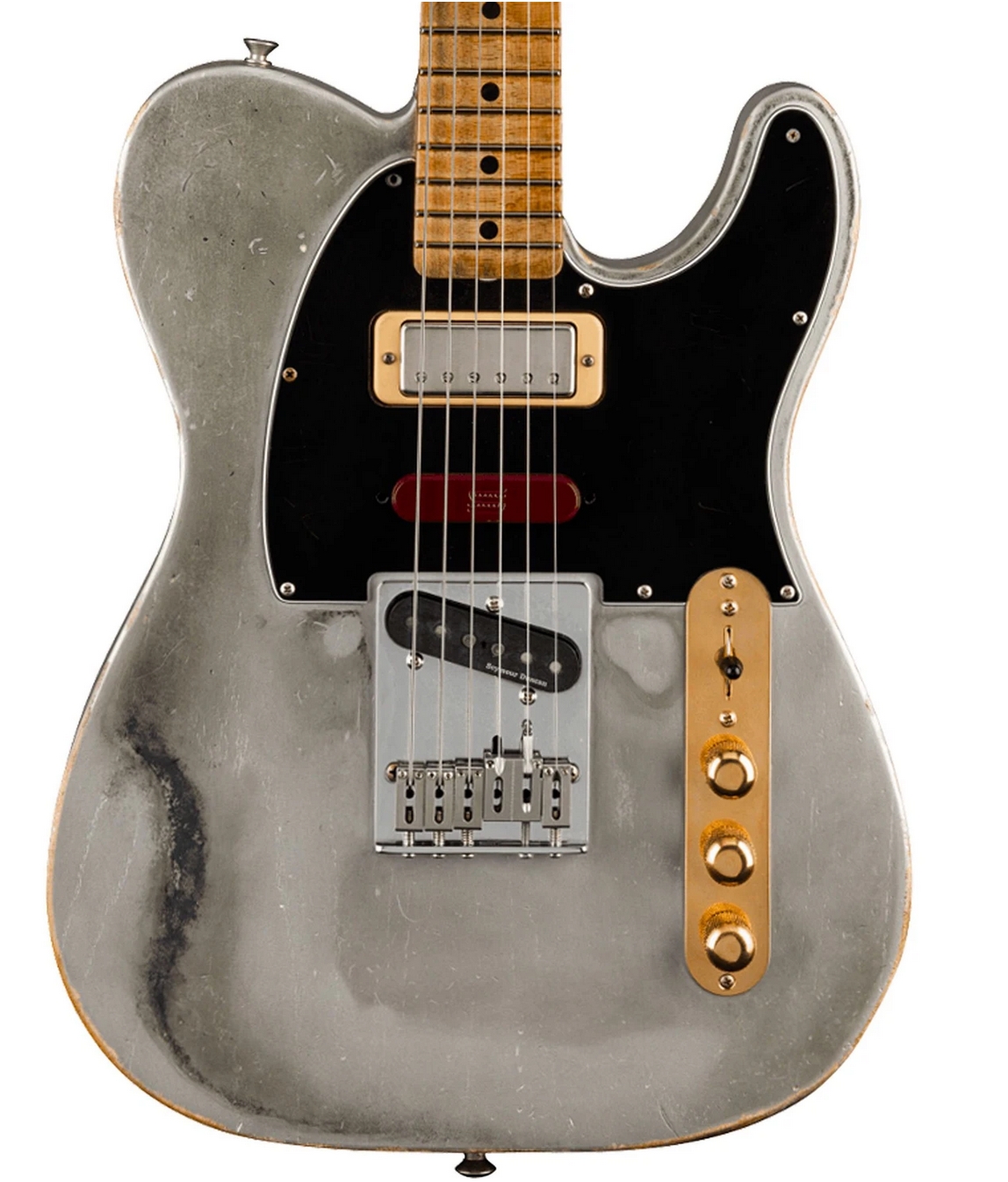 Fender Custom Shop Limited Edition Masterbuilt Brent Mason Telecaster Flat Silver Satin