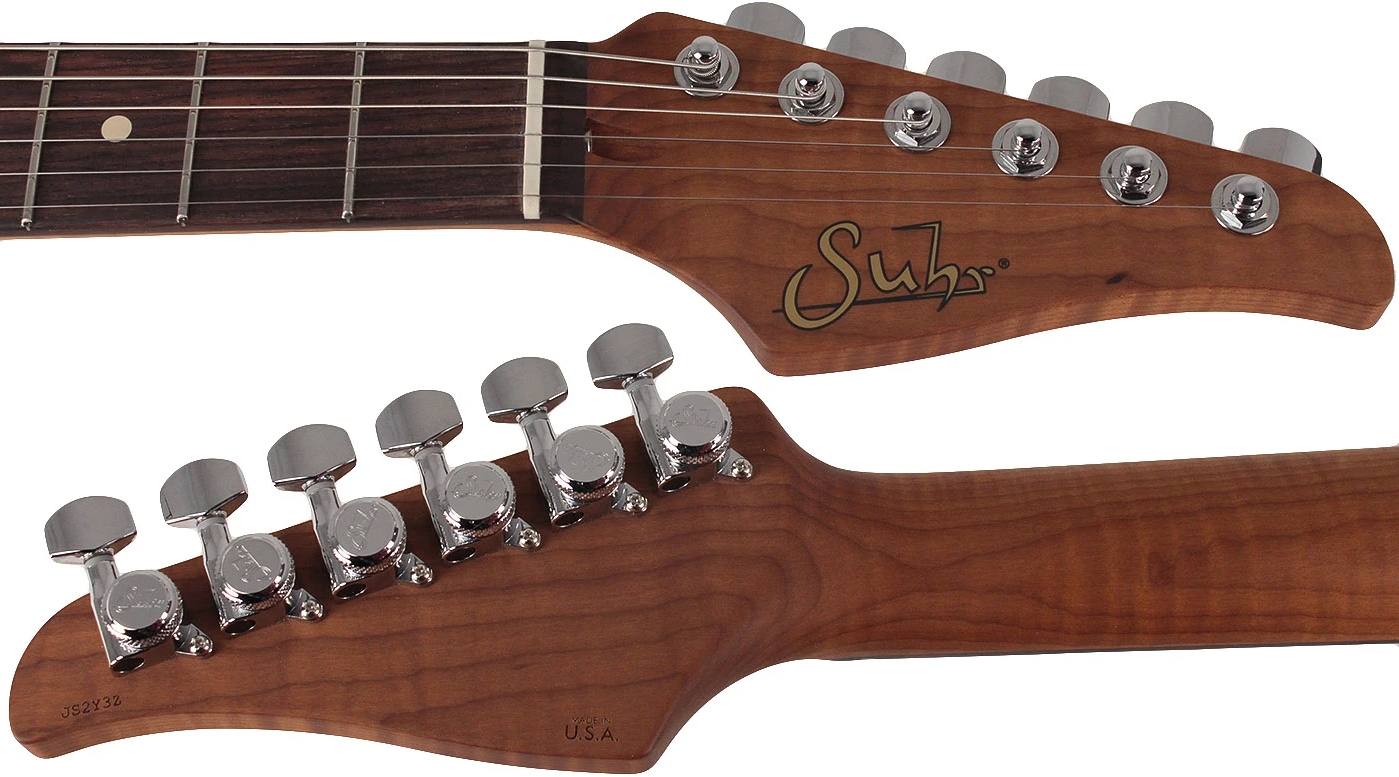 Suhr Classic T HS Roasted Select Guitar, Flamed, Rosewood, Shell Pink