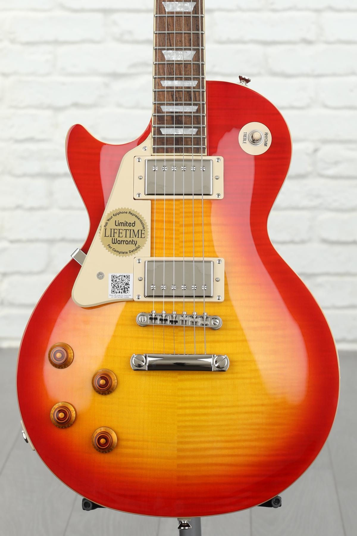 Epiphone Les Paul PlusTop PRO Left-Handed Electric Guitar Heritage Cherry Sunburst