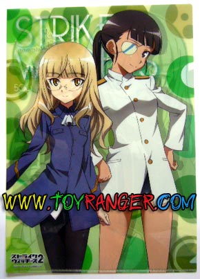 แฟ้ม Strike Witches II Perrine & Mio (แท้)