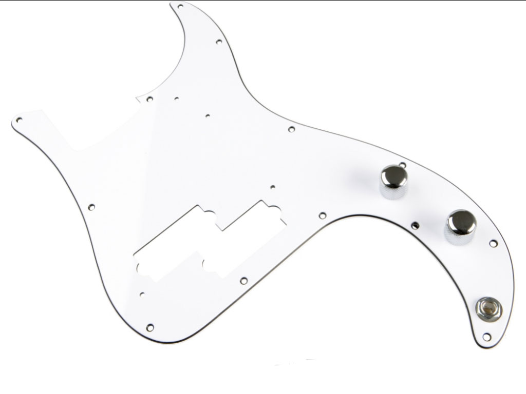 DiMarzio Model P Bass Pre-Wired Pickguard Black