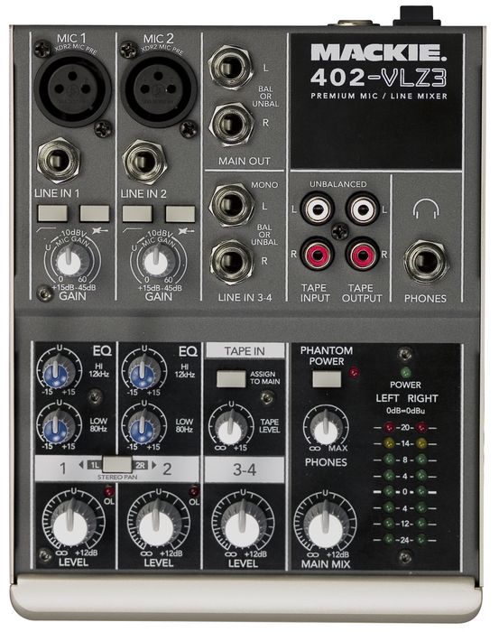 Mackie 402-VLZ3 Compact Audio Mixer