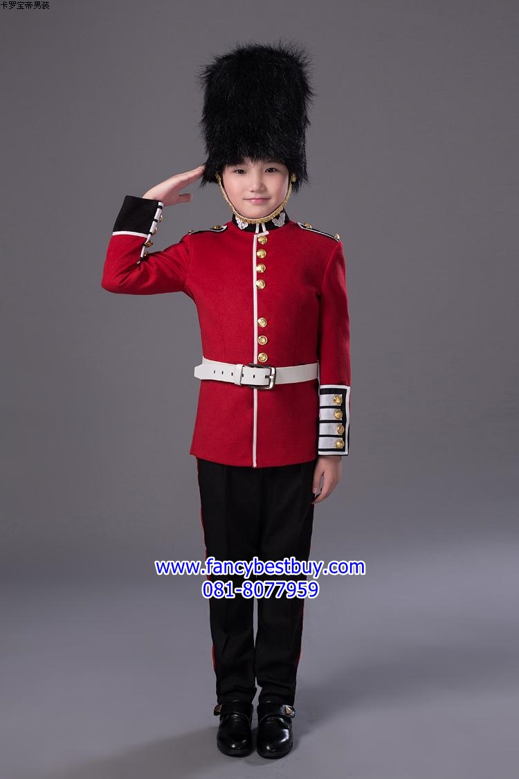 ชุดประจำชาติอังกฤษ ชุดทหารอังกฤษ รวมหมวก หล่อสุดๆ งานสวย