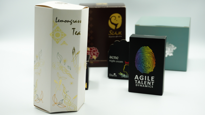 ผลิตกล่อง สำหรับบรรจุเครื่องสำอาง