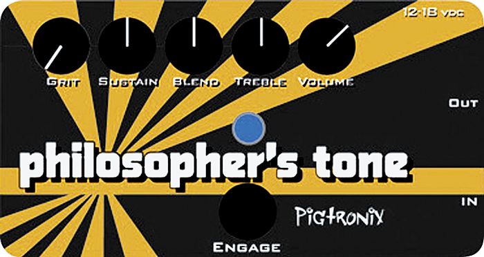 Pigtronix Philospher's Tone Compressor/Sustainer Guitar Effects Pedal