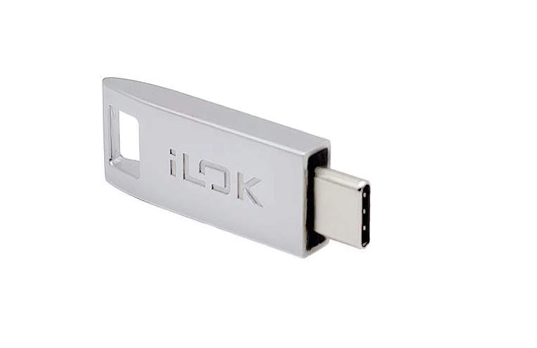 PACE Anti-Piracy iLok USB-C 3rd-Generation USB Type-C Software Authorization Key