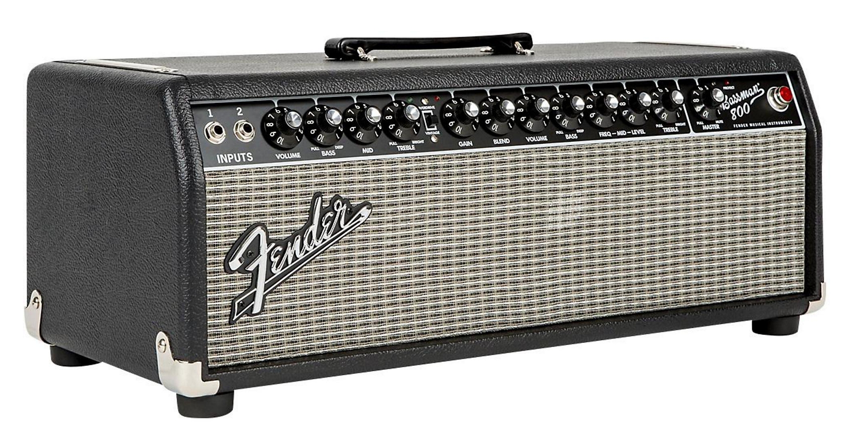 Fender Bassman 800 Hybrid 800W Bass Amp Head Black