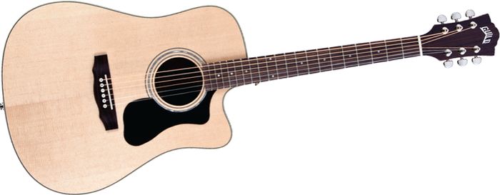 Guild GAD Series D-150CE Dreadnought Acoustic-Electric Guitar Natural