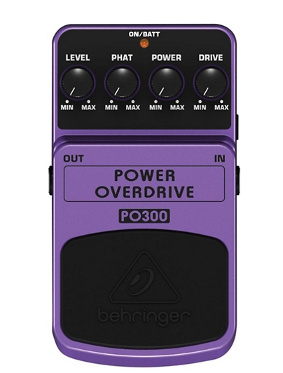 Behringer Power Overdrive PO300 Guitar Effects Pedal