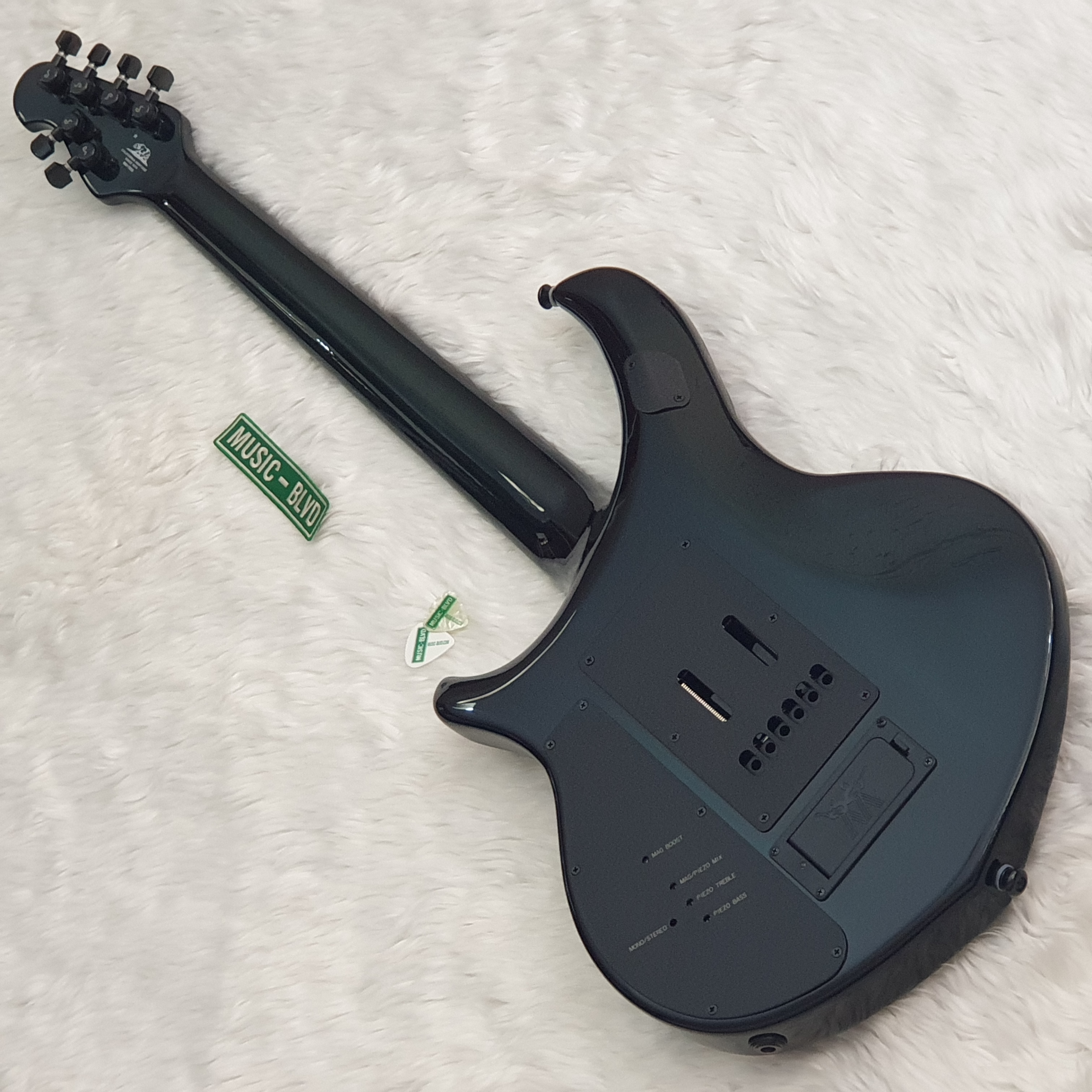 Ernie Ball Music Man John Petrucci Majesty Electric Guitar - Enchanted Forest