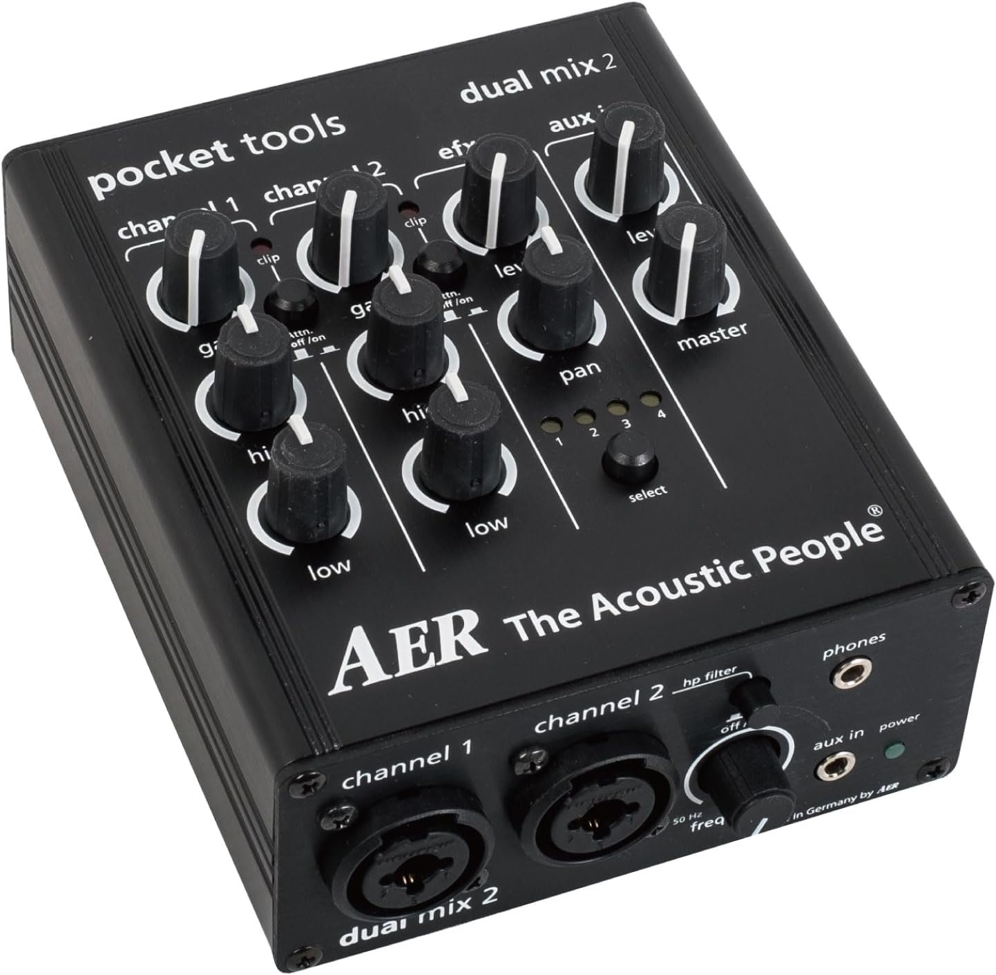 AER Dual-Mix 2 Acoustic Guitar Direct Box and Preamp