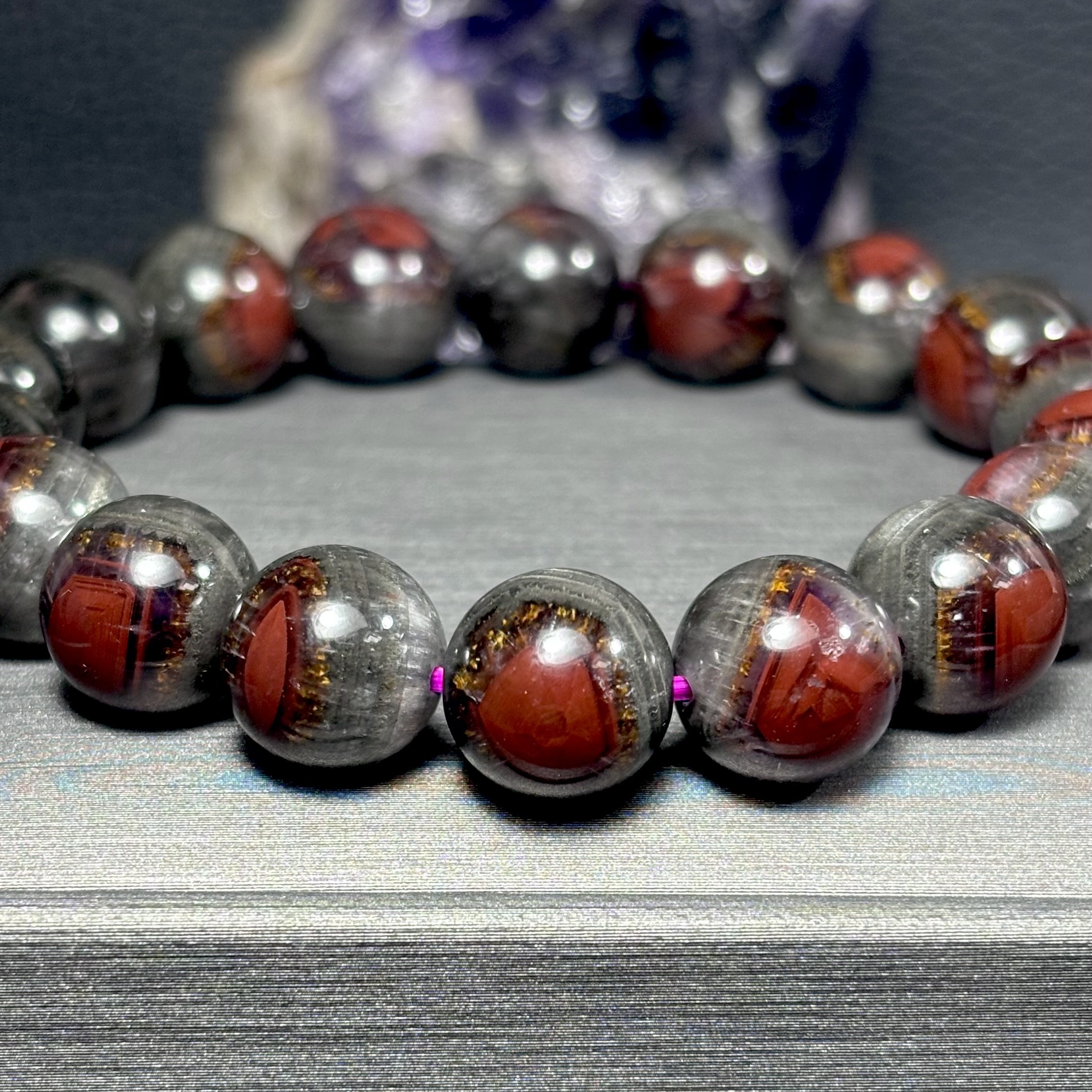 ข้อมือหิน แบล็คออร่าไลต์23