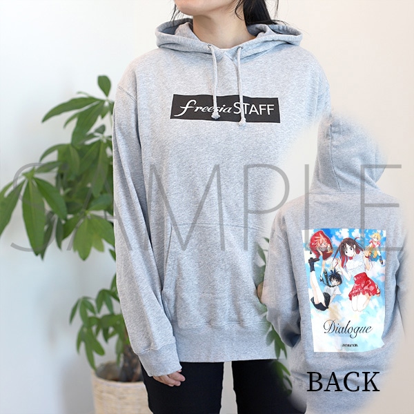 เสื้อกันหนาวยัยแฟนเช่า Rent-A-Girlfriend Exhibition DIALOGUE Parka freesia STAFF (L,แท้)