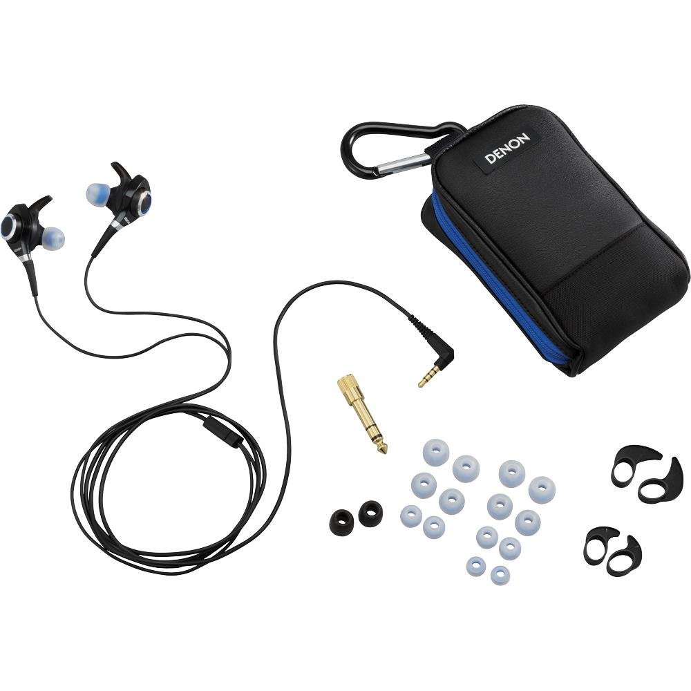 Denon AH-C300 Urban RaverTM In-Ear Headphones - Black