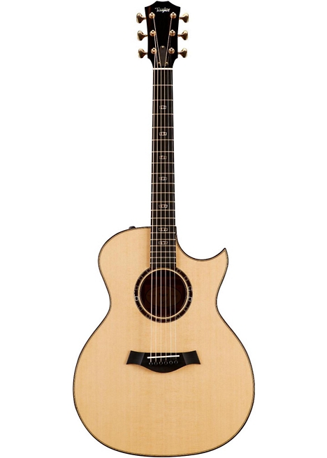 Taylor Limited Edition 514ce Quilted Sapele Grand Auditorium Florentine Cutaway Acoustic-Electric Guitar - Brown Stain