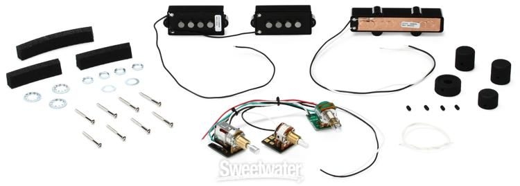 Seymour Duncan Rex Brown Signature P-J Bass Pickup and Preamp Set