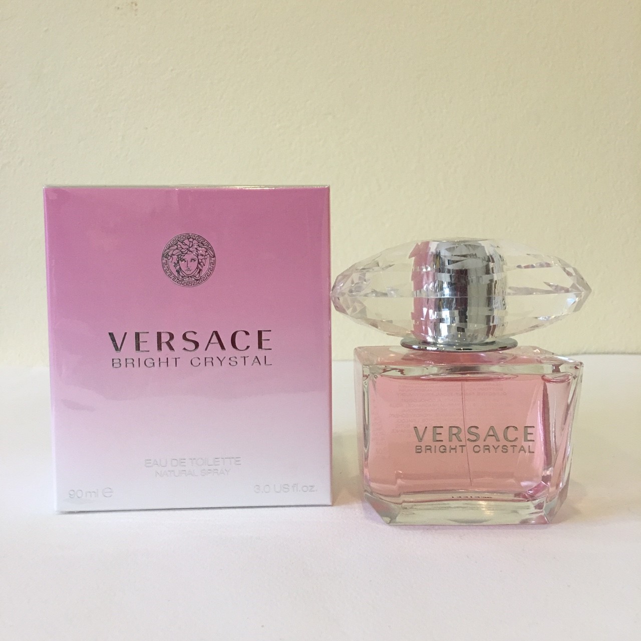 น้ำหอม Versace Bright Crystal for Women EDT 90 ml. กล่องซีล