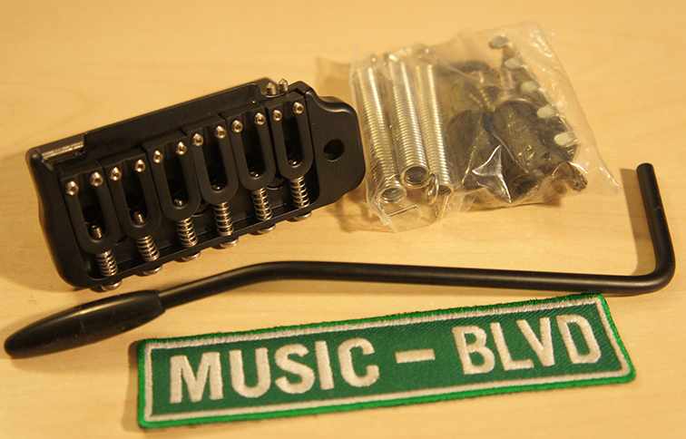 Hipshot 6-String US Contour Tremolo Guitar Bridge