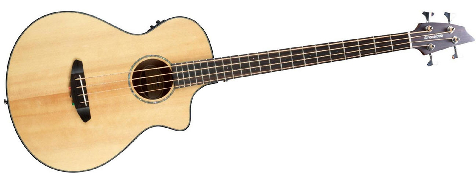 Breedlove Pursuit Acoustic-Electric Bass Guitar Natural